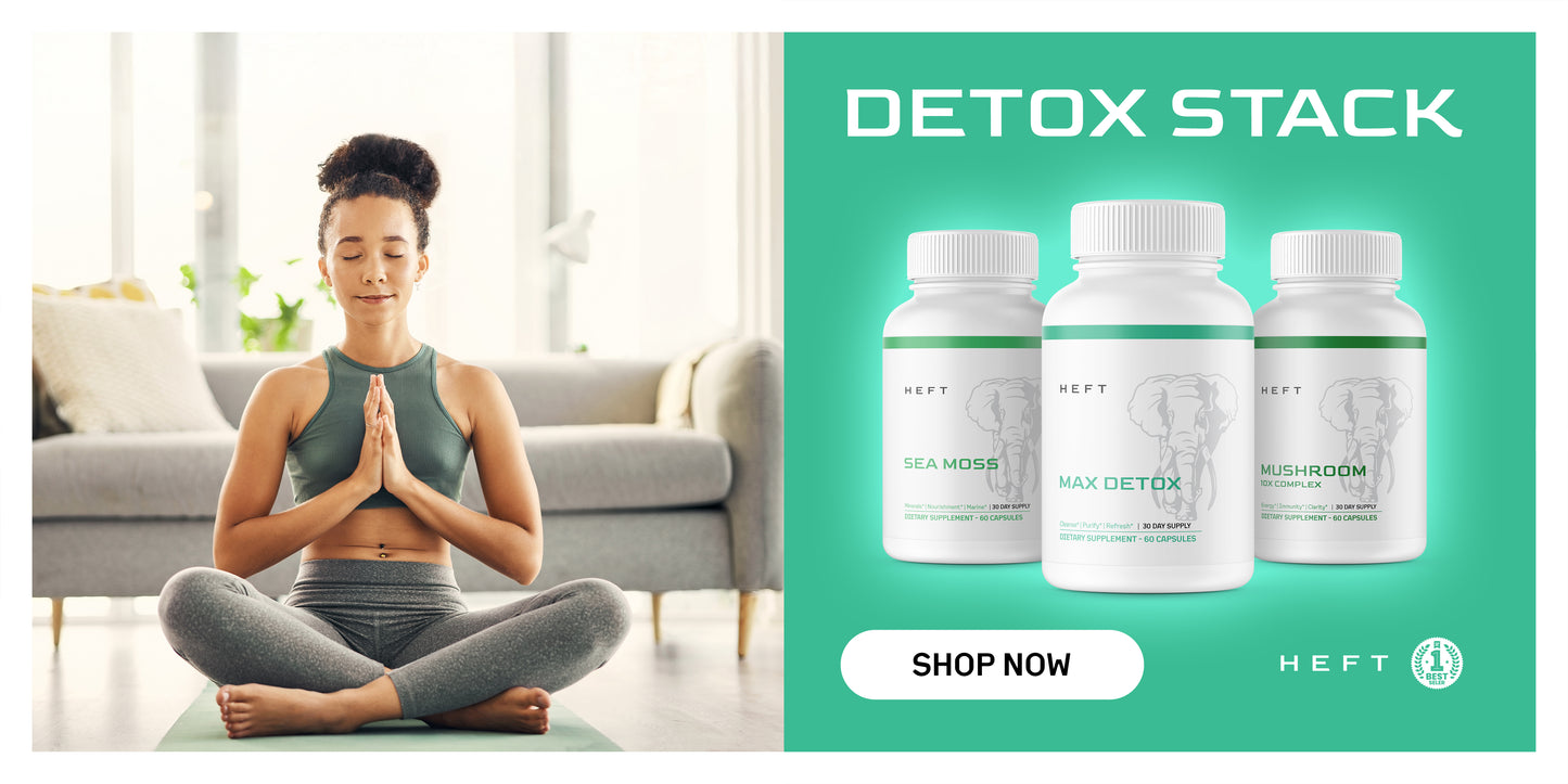Detox Stack | Max Detox, Sea Moss, and Mushroom 10X